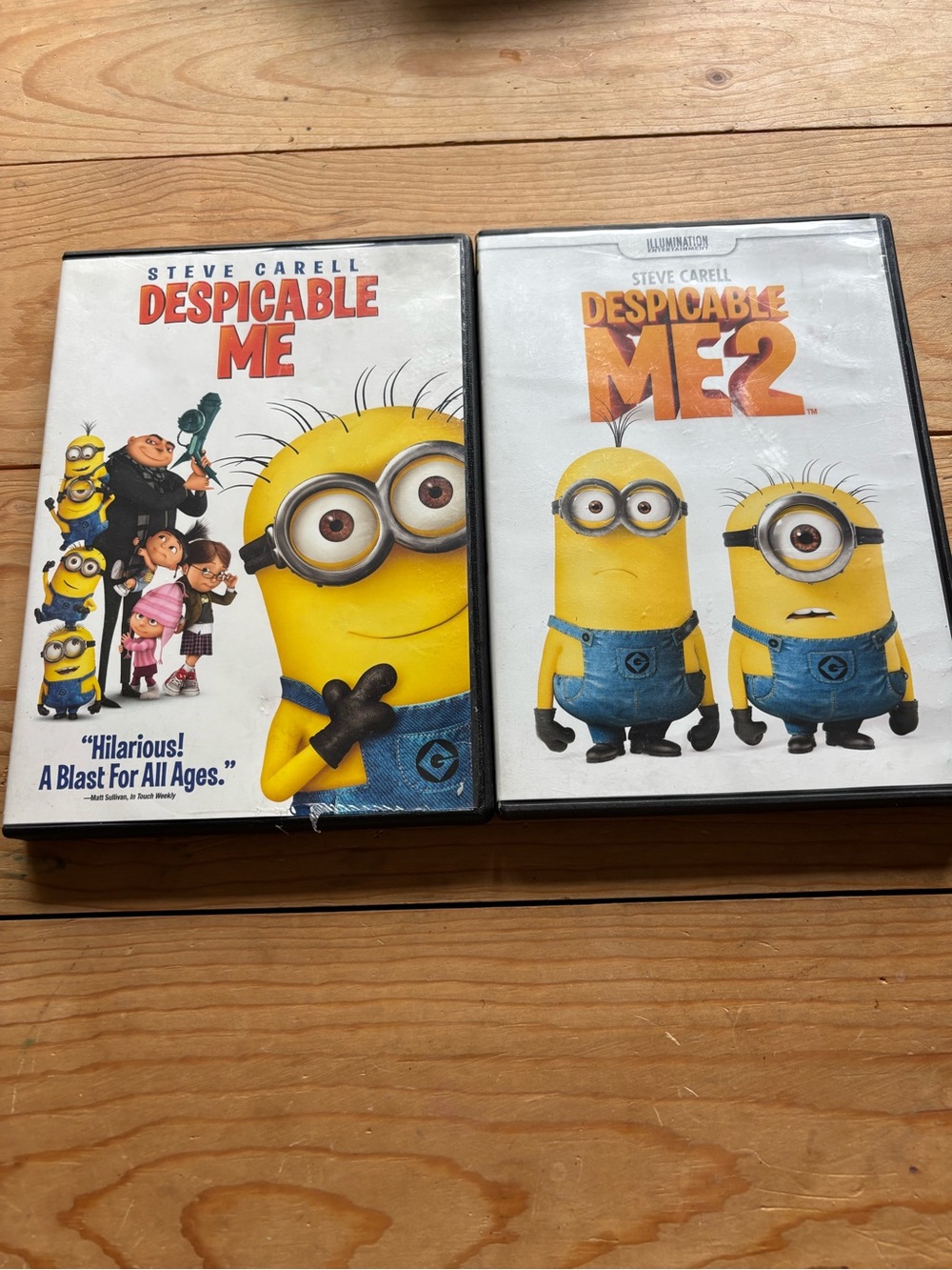 Despicable Me & Despicable Me 2 DVD Combo - Minions Cover